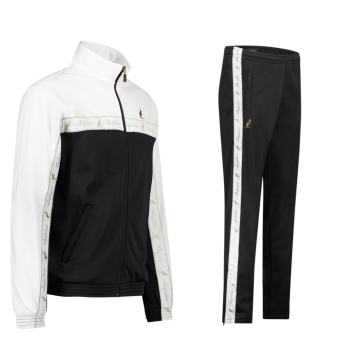 Australian tracksuit white piping 3.0 | black - white 