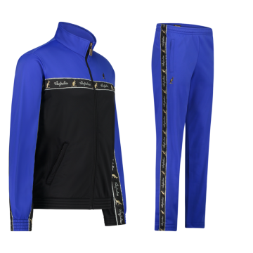 Australian tracksuit black piping 3.0 | black - ita blue