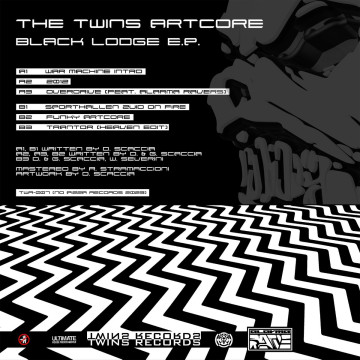 The Twins Artcore - Black Lodge EP Vinyl