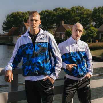 Uptempo training jacket LIMITED | blue - white