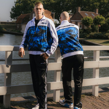 Uptempo training jacket LIMITED | blue - white