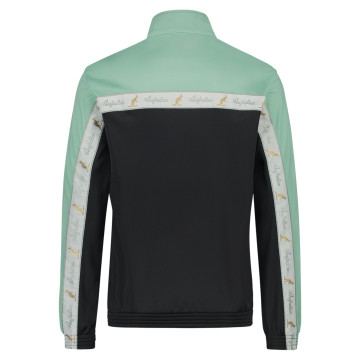 Australian duo jacket white breasted 3.0 | black - gossamer green