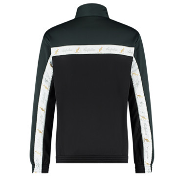 Australian duo jacket white breasted 3.0 | black - woods green