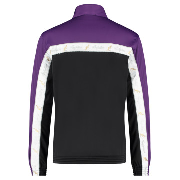 Australian duo jacket white breasted 3.0 | black - purple